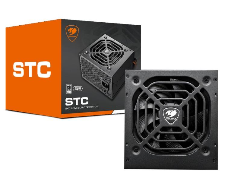 Захранване COUGAR STC600, 600W, Active PFC, 80 Plus