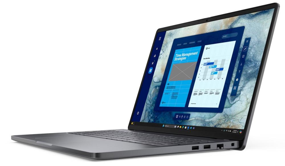 Лаптоп Dell Pro 16 Plus (PC16250), Intel Core i5 120U 10C (3.8 / 5GHz, 12MB Cache), 16.0" (40.64 cm) FHD Anti-Glare, Integrated Intel Graphics, 8GB DDR5, 512GB SSD M.2 PCIe, WiFi+BT, HDR Cam+Mic, EN Backlit KBD, Ubuntu