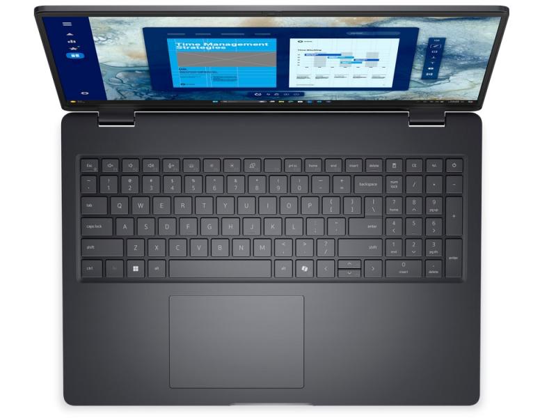 Лаптоп Dell Pro 16 Plus (PC16250), Intel Core i5 120U 10C (3.8 / 5GHz, 12MB Cache), 16.0" (40.64 cm) FHD Anti-Glare, Integrated Intel Graphics, 8GB DDR5, 512GB SSD M.2 PCIe, WiFi+BT, HDR Cam+Mic, EN Backlit KBD, Ubuntu