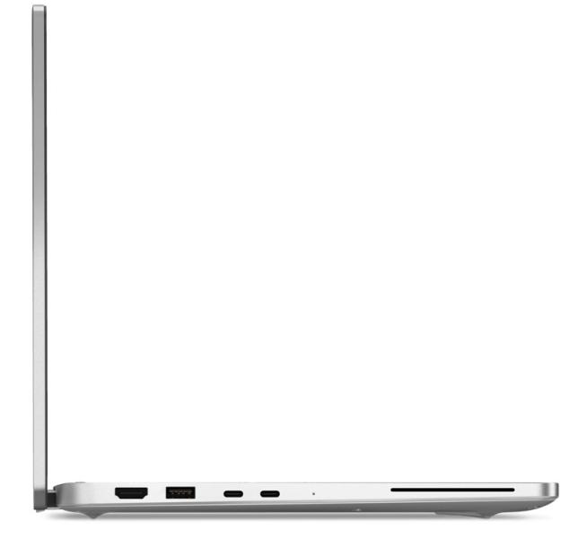 Лаптоп Dell Pro 14 Plus (PB14250), Intel Core Ultra 5 235U 12C (1.6 / 4.9GHz, 12MB Cache), 14.0" (35.56 cm) FHD+ Anti-Glare, Integrated Intel Graphics, 16GB DDR5, 512GB SSD M.2 PCIe, Ubuntu