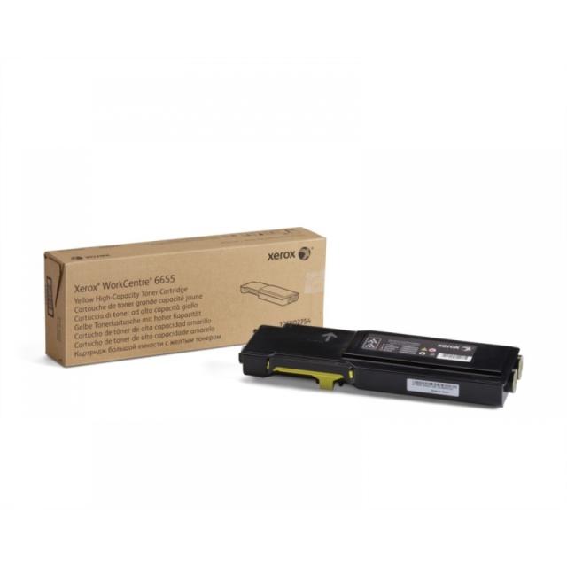 Консуматив Xerox WorkCentre 6655 High Capacity Yellow Toner Cartridge (7500 pages)