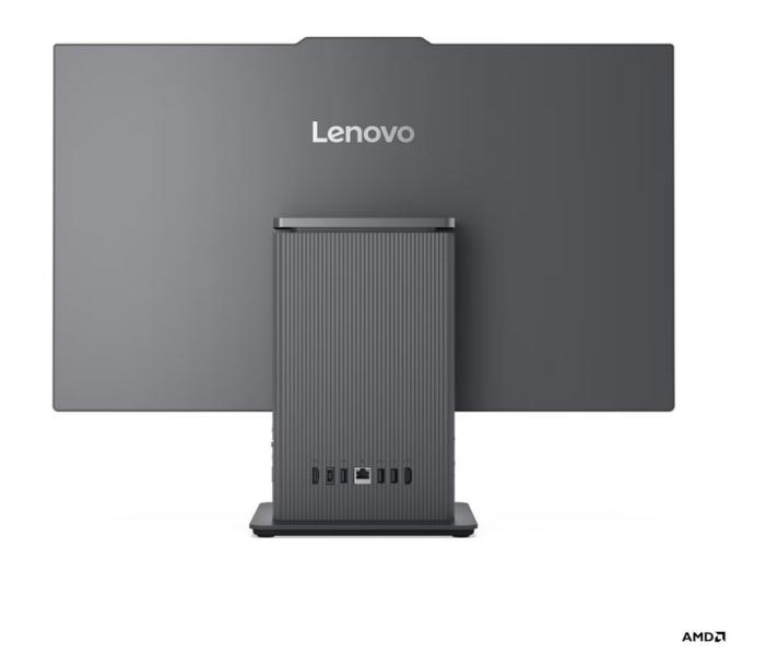 Компютър Lenovo IdeaCentre 27ARR9 All-in-One, 27.0" (68.58 см) Full HD IPS Anti-glare, AMD Ryzen 3 7335U 4C (3.0/4.3GHz, 8MB Cache), 16GB DDR5, 512GB M.2 NVMe SSD, Free DOS