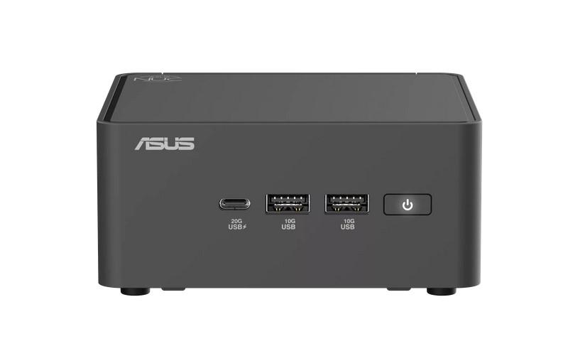 Kомпютър ASUS NUC 15 Pro, RNUC15CRHU500002, Intel Core Ultra 5 225H 14C (1.7/4.9GHz, 18MB Cache), Intel Arc Graphics, 2x SO-DIMM DDR5, 2x M.2 NVMe SSD slots, 2.5GbE LAN, Wi-Fi 7, Bluetooth V5.4, Kit