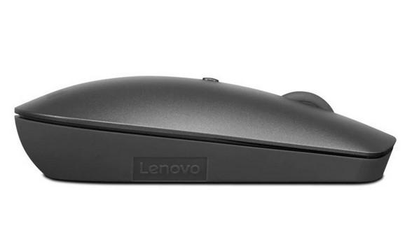Мишка Lenovo ThinkBook Bluetooth Silent Mouse, Bluetooth, оптична (2400 dpi), сива