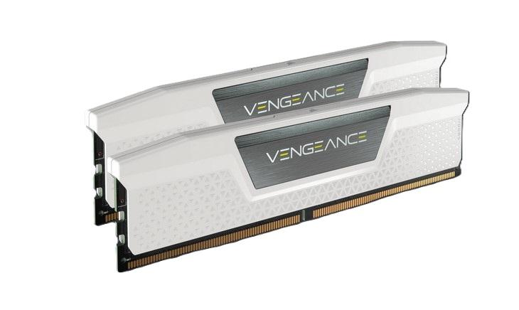 Памет Corsair Vengeance White, 32GB (2x16GB) DDR5 6400MT/s, CL32, 1.4V