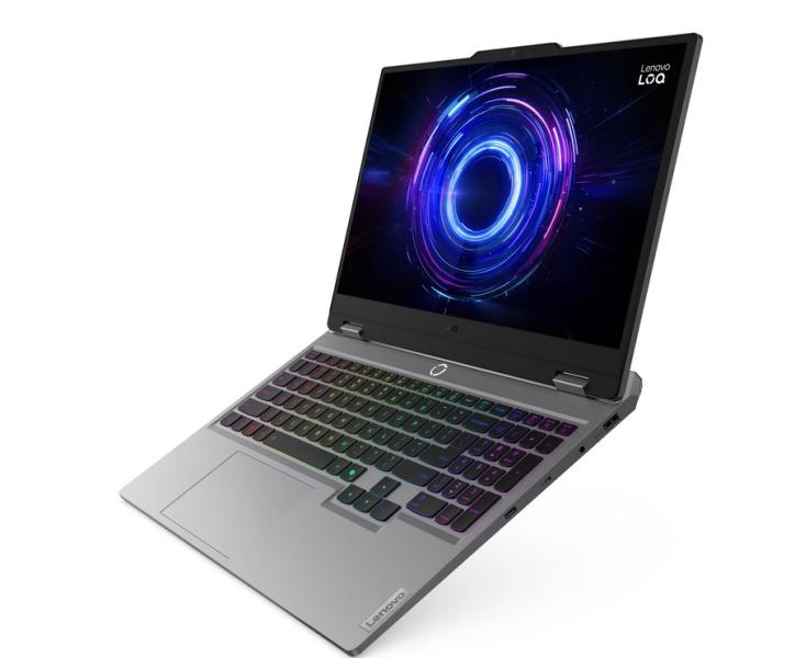 Лаптоп Lenovo  LOQ 15IRX10, Intel Core i5-13450HX 10C (2.4/4.6GHz, 20MB Cache), 15.6'' (39.62 cm) FHD IPS Anti-glare, 144MHz, NVIDIA RTX 5060 8GB GDDR6, 24GB DDR5, 512GB M.2 NVMe SSD, Free DOS
