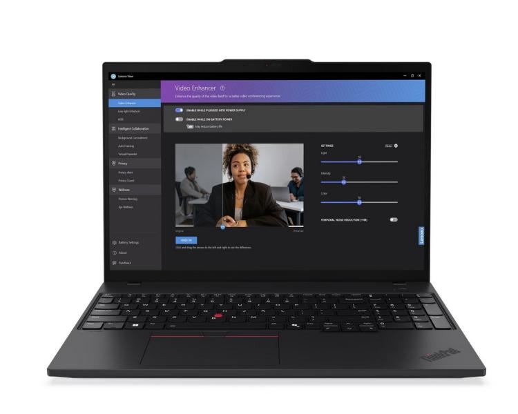 Лаптоп Lenovo ThinkPad T16 G3, Intel Core Ultra 5 125U 12C (1.3 / 4.3 GHz, 12 MB cache), 16.0" (40.64 cm) WUXGA IPS Anti-glare, 16GB DDR5, 512GB M.2 NVMe SSD, Windows 11 Pro