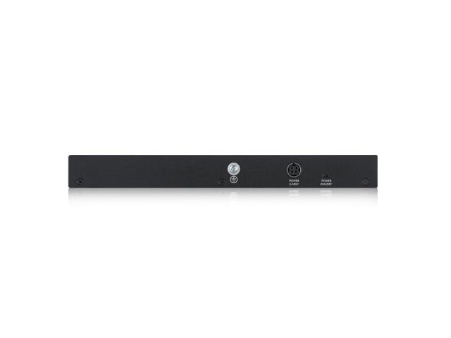 Суич Zyxel GS1100-10HP v2, unmanage PoE 8x Gigabit, 2x Fiber Uplink, 120 Watt PoE