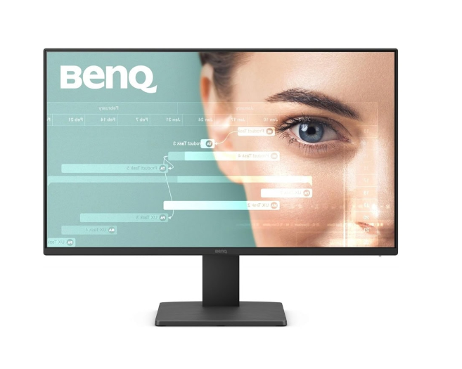 Монитор BenQ GW2491, 23.8" (60.45cm) FHD IPS, 100Hz, 5ms, 250cd/m2, HDMI, DisplayPort