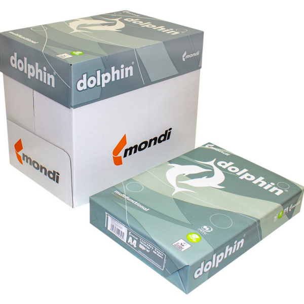 Хартия Mondi, Dolphin Everyday A4, 80 g/m2, 5 x 500 листа