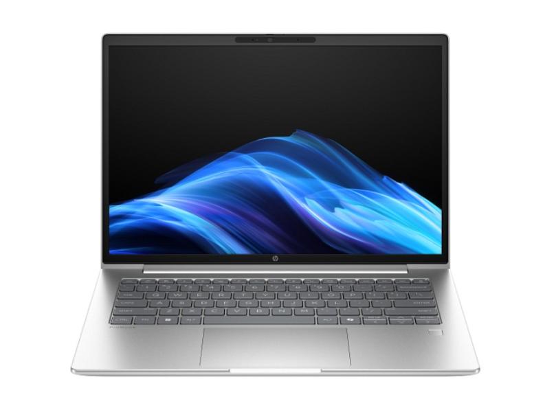 Лаптоп HP ProBook 4 G1i 14 AI, Intel Core Ultra 5 225U 12C (2.4 / 4.8 GHz, 12 MB cache), 14.0" (35.56 cm) WUXGA, IPS, Intel Arc 4 Core, 16GB DDR5, 512MB M.2 NVMe SSD, Windows 11 Pro