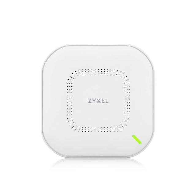 Аксес-пойнт ZyXEL WAX610D, Single Pack 802.11ax, 2x2 Dual Optimized Antenna exclude Power Adaptor, -1 year NCC Pro Pack license bundled, Multigig Port, EU and UK, Unified AP, ROHS