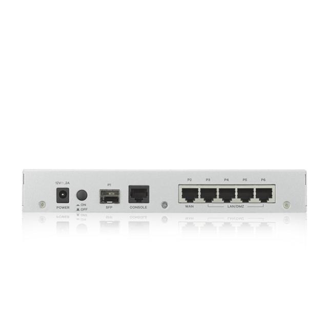 Защитна стена ZyXEL ATP 10/100/1000, 1xWAN, 4xLAN/DMZ ports, 1xSFP, 1xUSB with 1 Yr Bundle