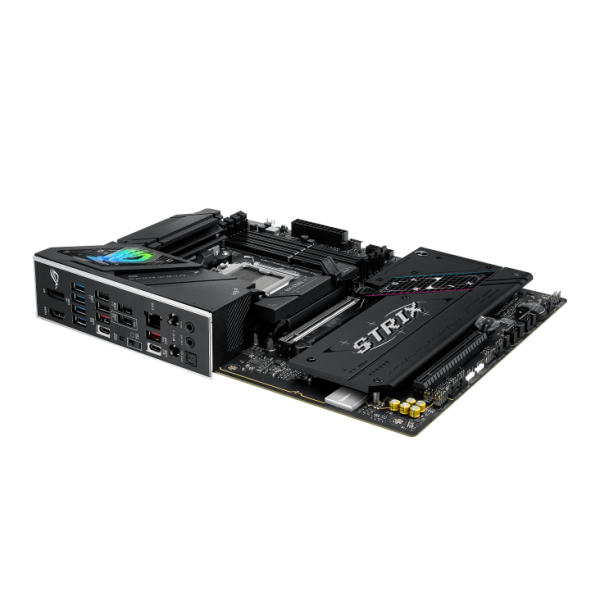 Дънна платка ASUS ROG STRIX B850-F GAMING WIFI, AM5, 4x DDR5, 4x M.2, 2x SATA 6Gb/s, Wi-Fi 7, Bluetooth v5.4, HDMI, DP, ATX