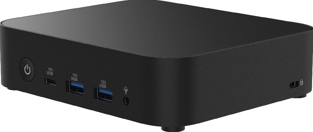 Компютър ASUS NUC 14 Essential, Intel Core 3 N355 8C (3.0/3.9GHz, 6 MB Cache), Intel UHD Graphics 32EUs, no Storage/no RAM, WiFI6E+BT 5.3, 1 x Ethernet 2.5G, Slim Kit 