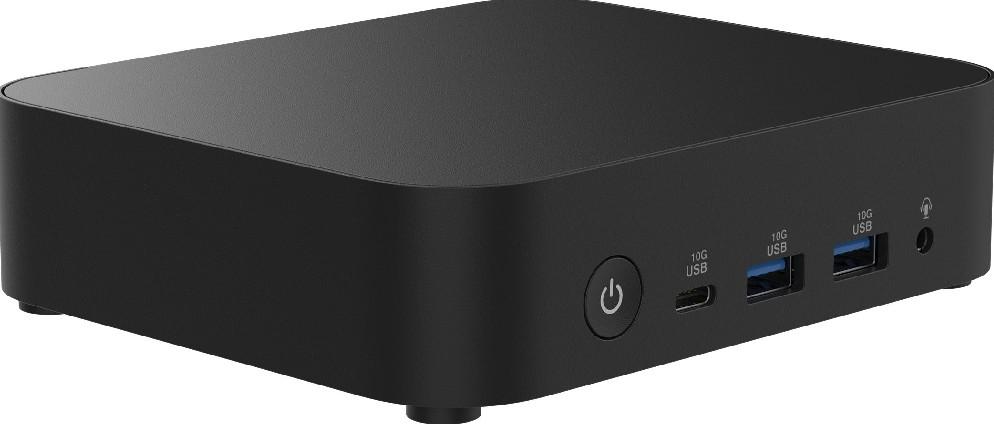 Компютър ASUS NUC 14 Essential, Intel Core 3 N355 8C (3.0/3.9GHz, 6 MB Cache), Intel UHD Graphics 32EUs, no Storage/no RAM, WiFI6E+BT 5.3, 1 x Ethernet 2.5G, Slim Kit 