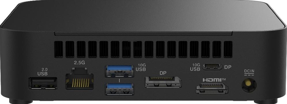 Компютър ASUS NUC 14 Essential, Intel Core 3 N355 8C (3.0/3.9GHz, 6 MB Cache), Intel UHD Graphics 32EUs, no Storage/no RAM, WiFI6E+BT 5.3, 1 x Ethernet 2.5G, Slim Kit 