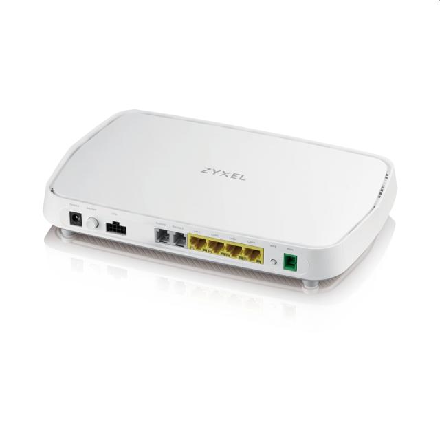 Рутер ZyXEL PMG5617GA GPON Class B+, 4xGbE LAN, 2 FXS ports, 1 USB 2.0, 1 UPS port, WiFi 11n 2.4GHz 300Mbps, 5GHz 11ac 866Mbps, EU+UK STD version