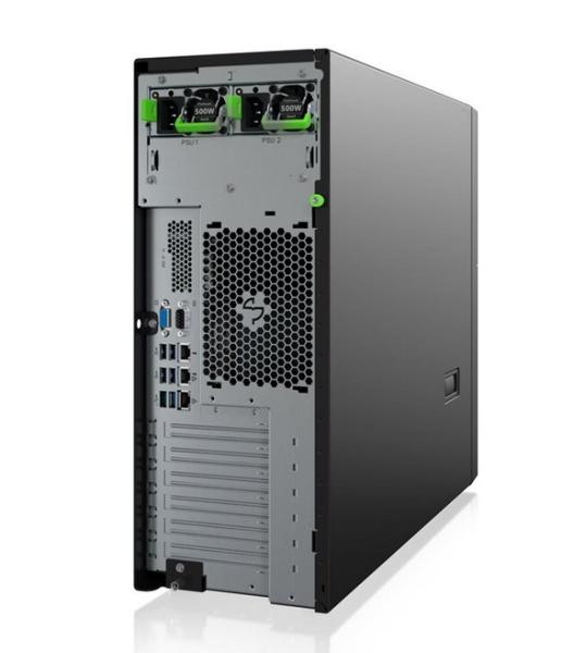 Сървър Fujitsu Primergy TX1330 M6, Intel Xeon 6369P 8C ( 3.30 / 5.7 GHz, 24MB Cache), 32GB DDR5, No HDD 8x2.5inch, 2xLAN RJ45, 2x500W RPS