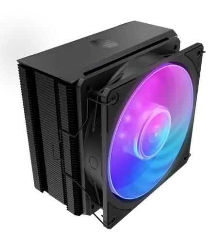 Охладител Cooler Master Hyper 212 3DHP ARGB Black, 4-Pin (PWM), LGA 1851 / 1700 / 1200 / 115x / AMD AM5 / AM4