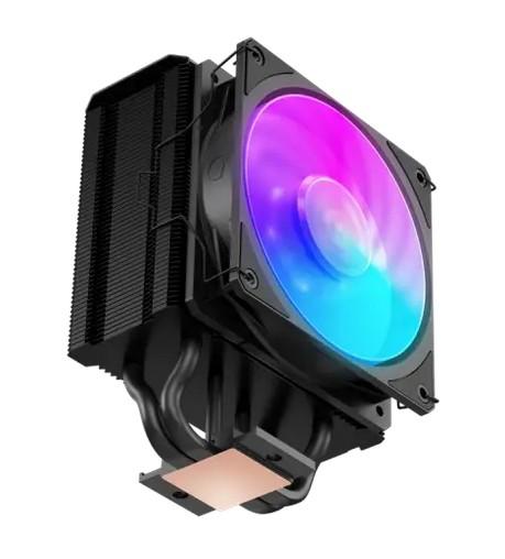 Охладител Cooler Master Hyper 212 3DHP ARGB Black, 4-Pin (PWM), LGA 1851 / 1700 / 1200 / 115x / AMD AM5 / AM4