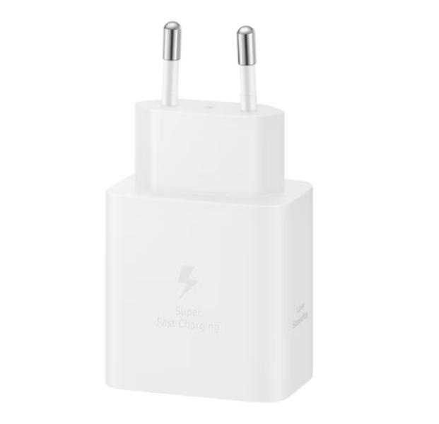 Зарядно устройство SAMSUNG 45W, USB-C, кабел 1.8м, White