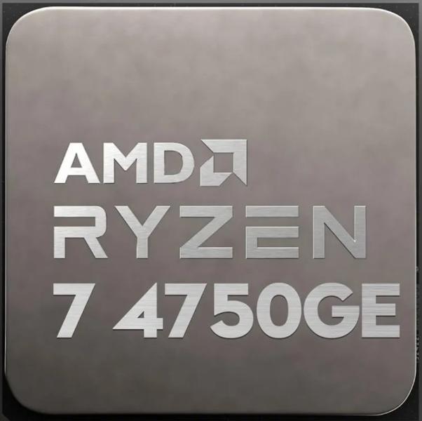 Процесор AMD Ryzen 7 PRO 4750GE 8C (3.1/4.3GHz, 12MB Cache), AM4, 35W, MPK, с охлаждане