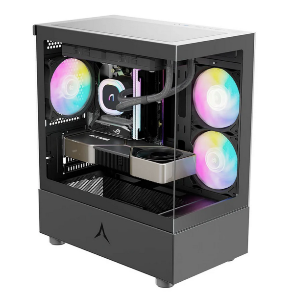 Кутия Spire U20M RGB, USB 2.0 x 2, USB 3.0 x 1, M-ATX/ Mini-ITX