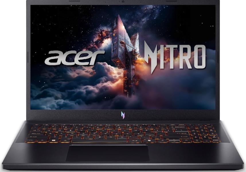 Лаптоп Acer Nitro V15 ANV15-52-74V3, Intel Core i7-13620H 10C (1.80 / 4.90 GHz, 24MB Cache), 15.6'' (39.62 cm) FHD IPS Display, NVIDIA GeForce RTX 5050 8GB GDDR7 DLSS 4, 32GB DDR4, 1TB M.2 NVMe SSD,  Free DOS