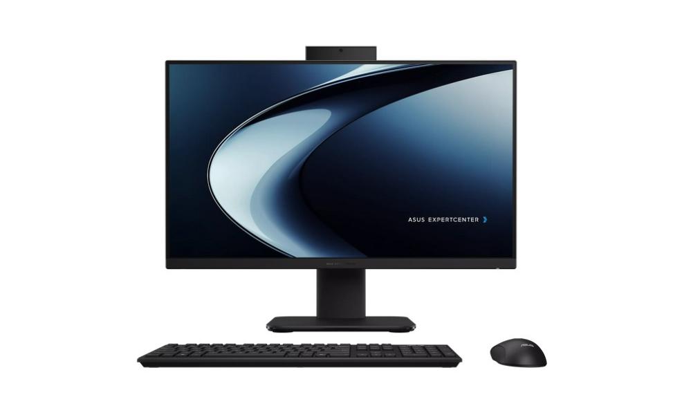 Компютър ASUS All in One Expert Center P440VAK, Intel Core 7 240H 10C (2.5 / 5.2 GHz, 24MB Cache, 16 Threads), 23.8" (60.45 cm) FHD Anti-glare display, 16GB DDR5 SO-DIMM, 512GB SSD M.2 NVMe, Free DOS