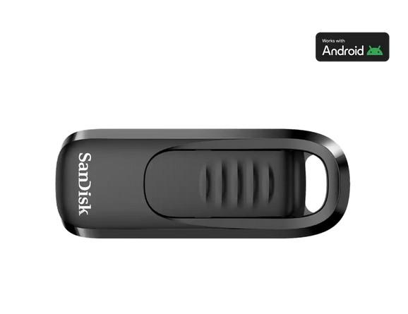 USB памет SanDisk Ultra Slider 256GB, USB 3.2 Gen 1 Type-C