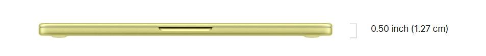 Лаптоп Apple MacBook Neo 13 Citrus, Apple A18 Pro 6C (2.4 / 4.0 GHz, 24MB Cache), 13.0" (33.02 cm) IPS Liquid Retina, 5-core GPU Apple A18 Pro, 8GB LPDDR5X, 512GB SSD, Mac OS Tahoe