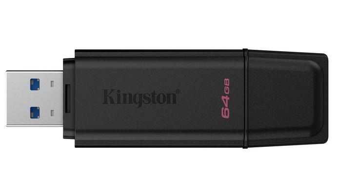 USB памет KINGSTON DataTraveler Exodia G2, 64GB, USB 3.2 Gen 1, Черна