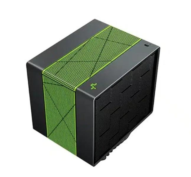 Охладител за процесор DeepCool ASSASSIN 4S GREEN NVIDIA Limited Edition - Dual-Tower - LGA1851/AM5