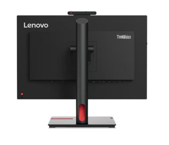 Монитор Lenovo ThinkVision T24mv-30, 23.8" (60.45 cm) FHD IPS Display, 4ms, 1000:1, 250 cd/m², HDMI, DisplayPort, Ethernet (RJ-45), USb, USb Type-C, Tilt, Swivel, Pivot, Height Adjust Stand