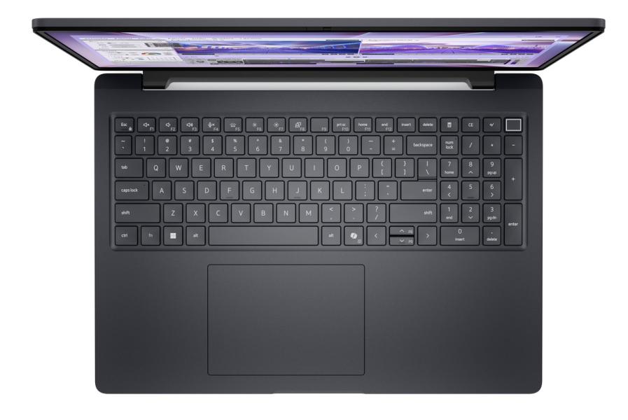 Лаптоп Dell Pro Max 16 MC16250, Intel Core Ultra 7 265H vPro 16C (1.7 / 5.3 GHz, 24 MB Cache), 16.0" (40.64 cm) FHD+, NVIDIA RTX500 6GB GDDR7, 16GB DDR5, 512GB M.2 NVMe SSD, WiFi+BT, IR Cam+Mic, BG Backlit KBD, FPR, Ubuntu