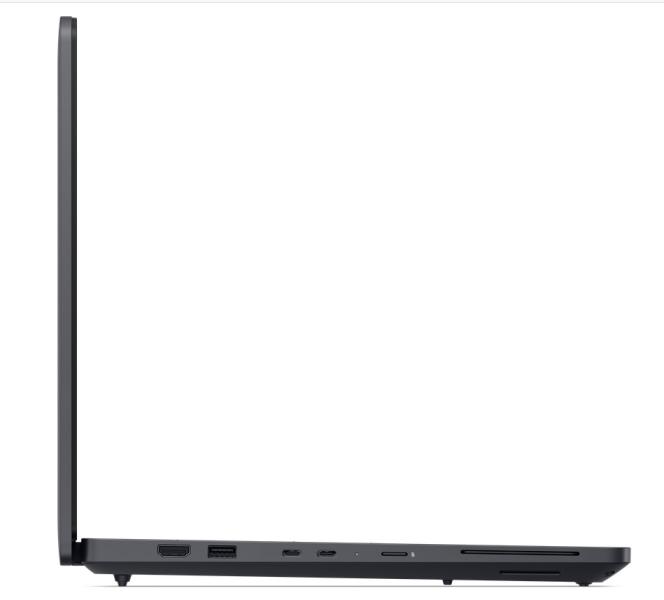 Лаптоп Dell Pro Max 16 MC16250, Intel Core Ultra 7 265H vPro 16C (1.7 / 5.3 GHz, 24 MB Cache), 16.0" (40.64 cm) FHD+, NVIDIA RTX500 6GB GDDR7, 16GB DDR5, 512GB M.2 NVMe SSD, WiFi+BT, IR Cam+Mic, BG Backlit KBD, FPR, Ubuntu