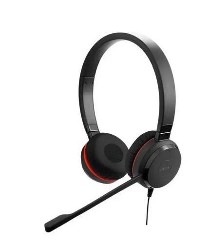 Стерео слушалка с микрофон Jabra Evolve 30 II Stereo MS, USB Type-C / USB-A, 3.5 mm jack