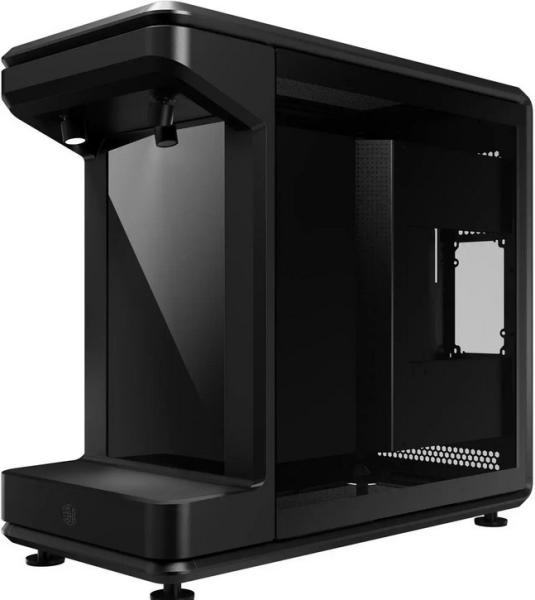 Кутия Cooler Master MasterFrame 360 Stage LCD, Middle Tower, 2x USB-A​, 1x USB Type-C, Mini-ITX, Micro-ATX, ATX, BTF (ATX)