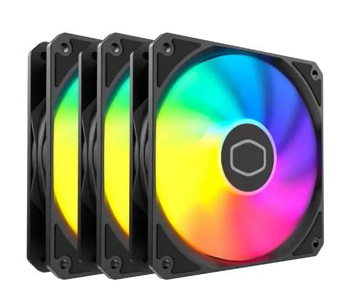 Комплект вентилатори 3-Pack Cooler Master MasterFan MF120 Lite ARGB