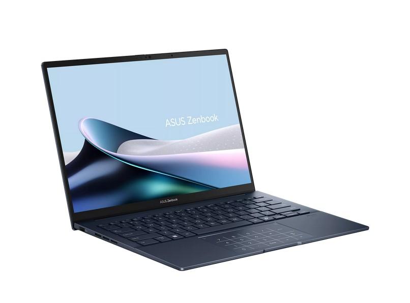 Лаптоп ASUS Zenbook 14 UX3405CA-ST786XNA, Intel Core Ultra 9 285H 16C (2.7 / 5.4 GHz, 24MB Cache), 14.0" (35.56 cm) WUXGA OLED Display, Intel Arc Graphics, 32GB LPDDR5X, 1TB M.2 NVMe SSD, Windows 11 PRO