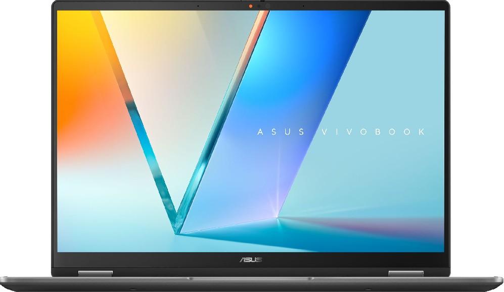 Лаптоп ASUS Vivobook 14 Flip TP3407SA-SG155WNA, Intel Core Ultra 7 258V 8C  (2.2 / 4.8 GHz, 12MB Cache), 14.0" (35.56 cm) WUXGA OLED, Touch screen, 32GB LPDDR5X, 1TB M.2 NVMe SSD, Windows 11 Home
