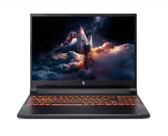 Лаптоп Acer Nitro V16 AI ANV16-42-R4CR, AMD Ryzen 7 260 8C (3.8 / 5.1 GHz, 16MB Cache), 16.0" (40.64 cm) WQXGA IPS Display, NVIDIA RTX 5070 8GB GDDR7 DLSS 4, 16GB DDR5, 1TB M.2 NVMe SSD, Free DOS