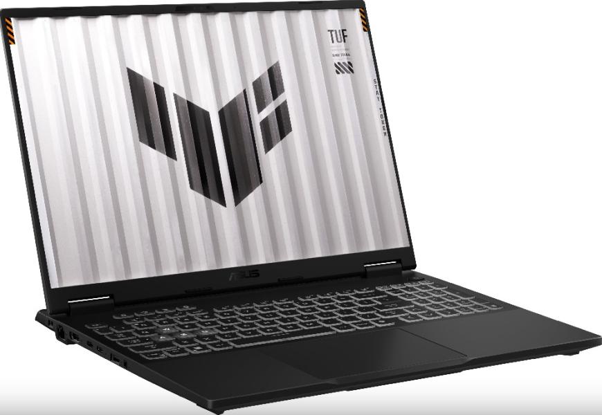 Лаптоп ASUS TUF Gaming A16 2025 FA608UH, AMD Ryzen 7 260 8C (3.8 / 5.1 GHz, 16MB Cache), 16.0" (40.64 cm) WUXGA, 165Hz, NVIDIA GeForce RTX 5050 8GB GDDR7 DLSS 4, 16GB DDR5, 1TB M.2 NVMe SSD, Windows 11 Home