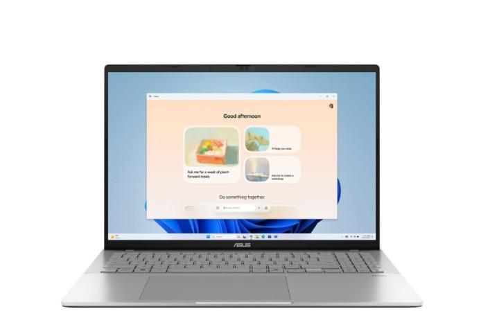 Лаптоп Asus Vivobook S16 S3607CA-RP037NA, Intel Core Ultra 7 255H 16C (1.5 / 5.1 GHz, 24MB Cache), 16" (40.64 cm) WUXGA 144Hz IPS Anti-glare Display, 16GB DDR5, 1TB SSD NVMe, Free DOS