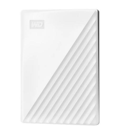 Външен диск Western Digital My Passport, 2TB, 2.5" HDD, USB 3.2, Бял