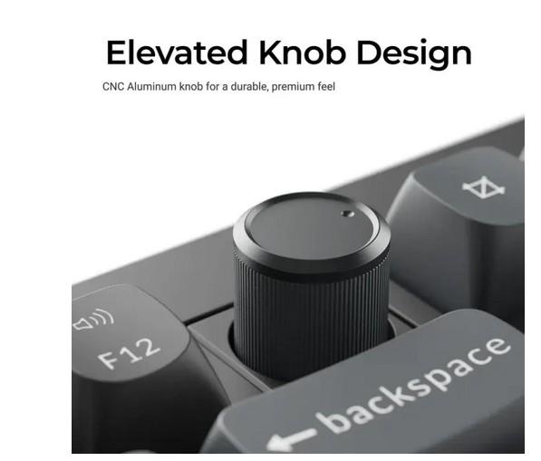 Клавиатура Keychron V6 Ultra 8K, Silk POM Switch Brown, Bluetooth, USB