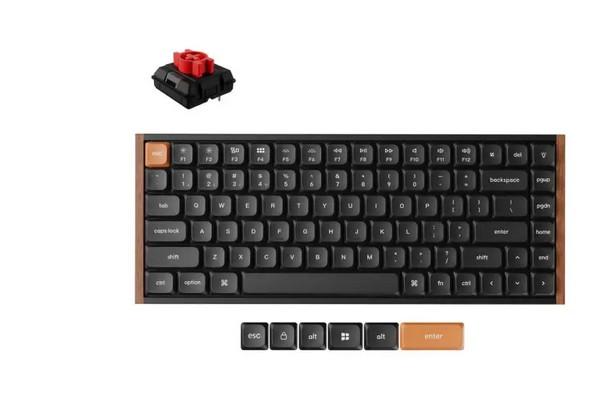 Клавиатура Keychron K10 Max QMK/VIA Full Size, Keychron K3 MAX SE Black QMK/VIA, Milk POM Red Switch, Bluetooth, USB