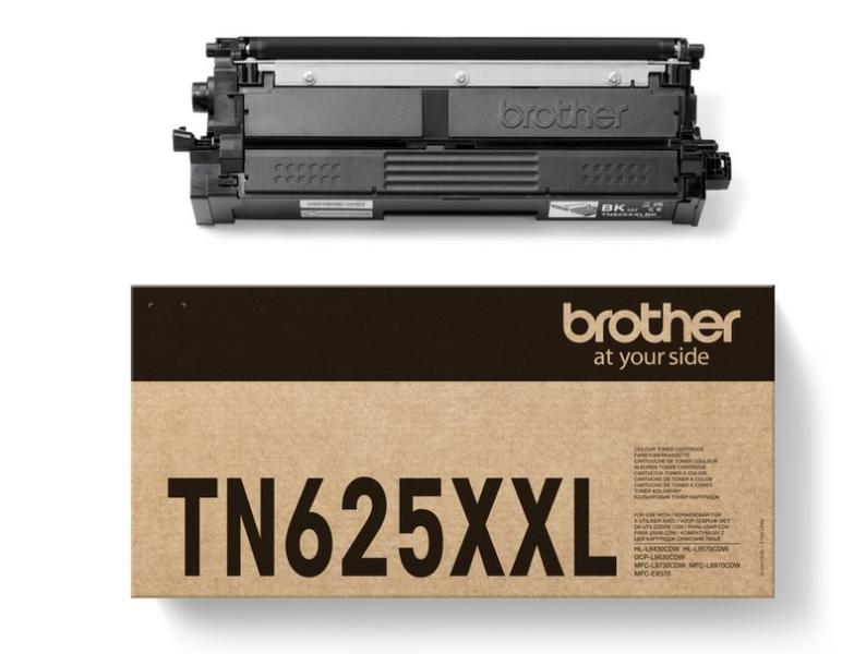 Консуматив Brother TN-625XXLBK Super High Yield Black Toner Cartridge - 7 500 pages