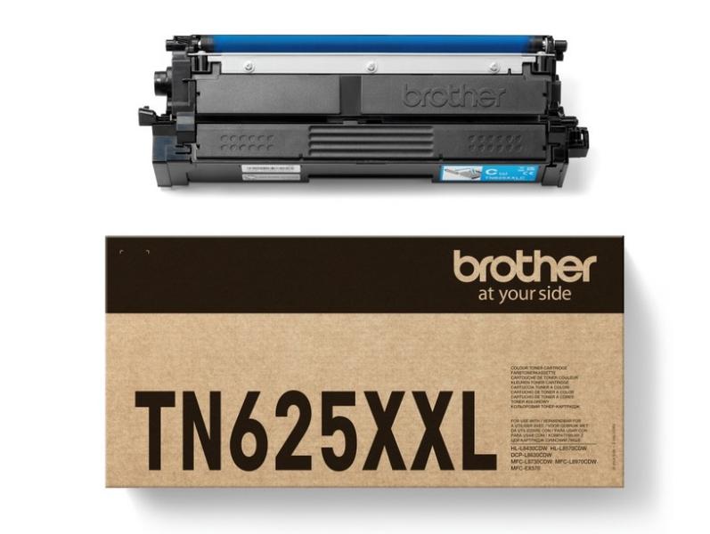 Консуматив Brother TN-625XXLC Super High Yield Cyan Toner Cartridge - 6 500 pages